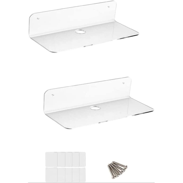 Latitude Run® 2 Piece Acrylic Floating Shelf Wayfair